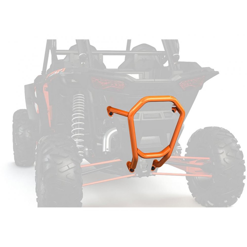 Polaris Rear Bull Bumper - Spectra Orange Item # 2881472-446